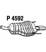 FENNO STEEL - P4592 - Глушитель OPEL ASTRA H 1.6-1.8. 04-